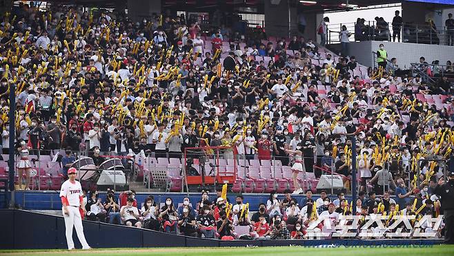 2022 KBO리그 KIA 타이거즈와 LG 트윈스의 경기가 9일 광주기아챔피언스필드에서 열렸다. KIA 관중석 모습. 광주=박재만 기자 pjm@sportschosun.com/2022.06.09/