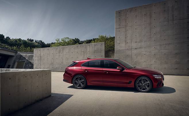 제네시스 G70 슈팅 브레이크. /제네시스 제공