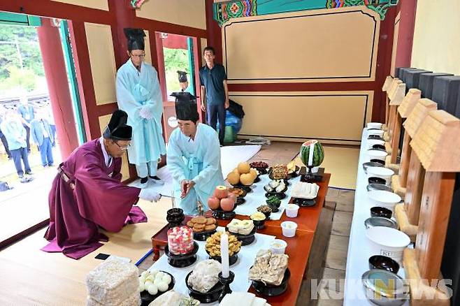 칠현 후손 정선 귀향 프로젝트_칠현사 제례.