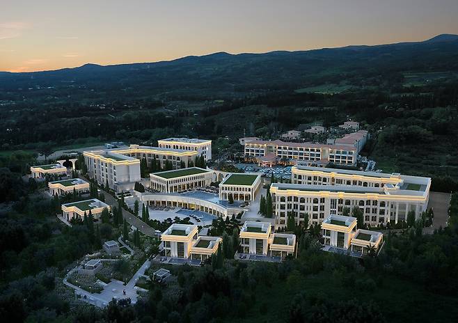 제주 더 시에나 야경조감도