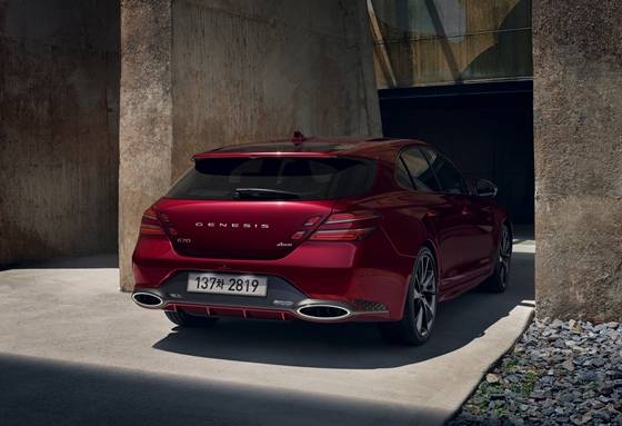 G70 슈팅 브레이크 스포츠 모델. /사진=제네시스