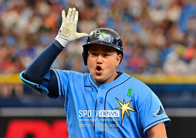 ▲ 탬파베이 레이스 최지만.