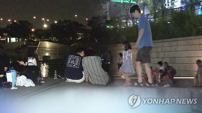 무더위로 잠 못 드는 밤(CG) [연합뉴스TV 제공. 재판매 및 DB 금지]