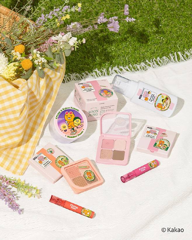 에뛰드 카카오프렌즈 컬렉션. (사진=에뛰드)