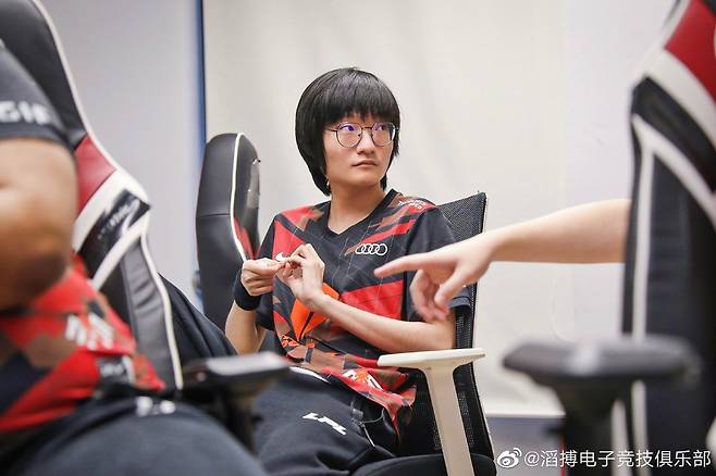 사진=TES 공식 웨이보, '티안' 가오톈량