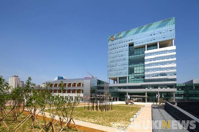 한국관광공사 원주 본사 전경.