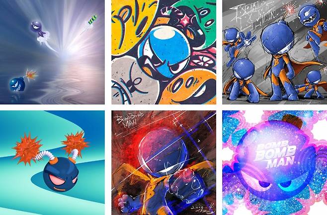 밤밤맨 NFT. /사진제공=에버랜드