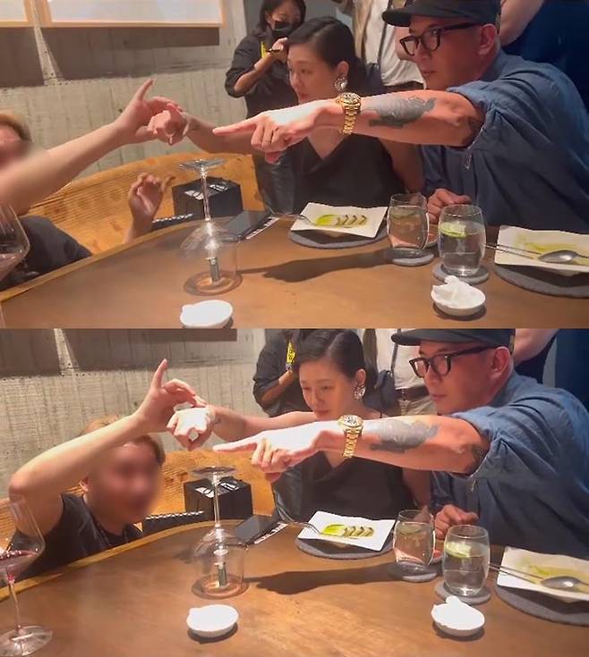 대만 배우 서희원(쉬시위안)과 그룹 클론 구준엽 부부의 모습./사진=주걸륜(저우제륜) 인스타그램