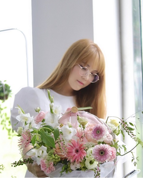 충북 청주에서 꽃집을 운영하는 김지혜 대표