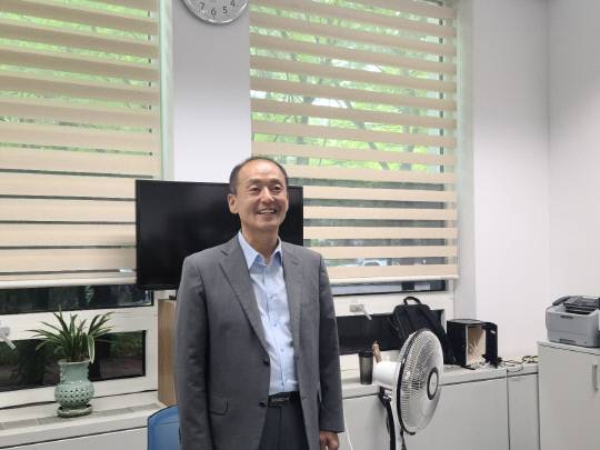 29일 박종선 대전시의회 당선인이 대전시의회 기자실을 찾아 국민의힘 의장 선출 과정에 대한 결정에 반발했다. 사진=김지은 기자