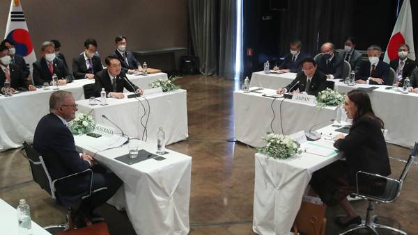 한자리에 모인 아태 파트너 정상 [사진 제공:연합뉴스]