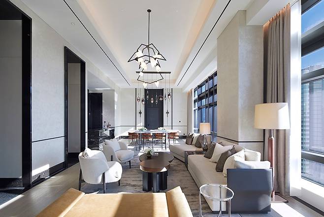 그랜드 인터컨티넨탈 서울 '클럽 프레지덴셜 스위트'. <사진 제공 = 그랜드 인터컨티넨탈 서울>