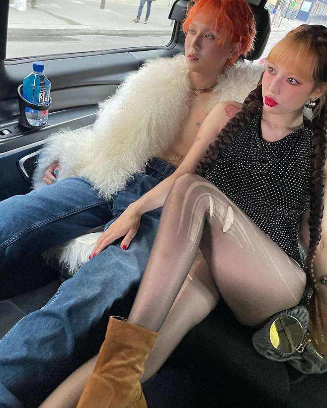 가수 현아, 던 커플,/사진제공=현아 인스타그램