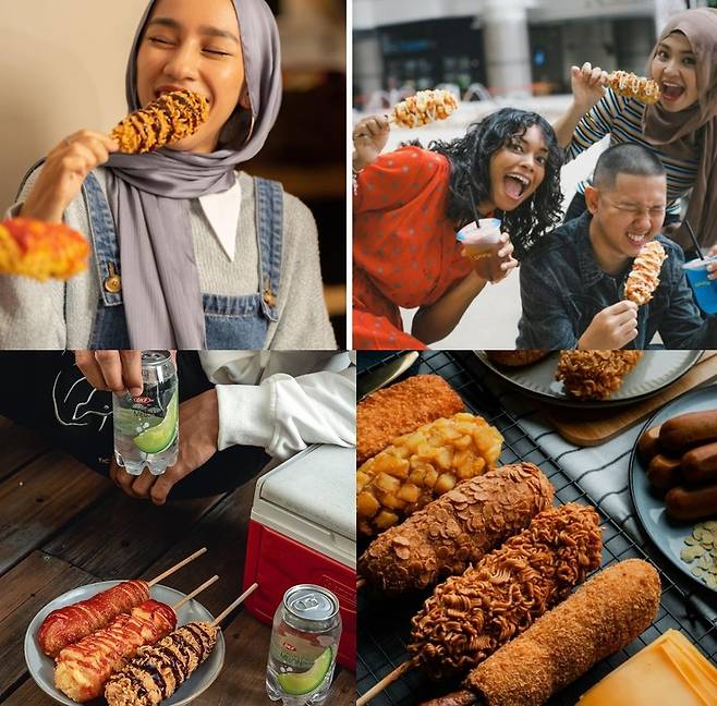 싱가폴, 말레이시아 등에서 운영중인 핫도그 전문업체 천즈(Chunz) [인스타그램 캡처]