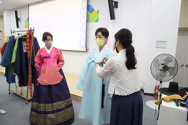 한복문화교육 강사 공동 연수 [한국한복진흥원 제공. 재판매 및 DB 금지]