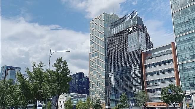 고려대의료원 사회공헌사업본부가 위치한 청담 고영캠퍼스 전경.