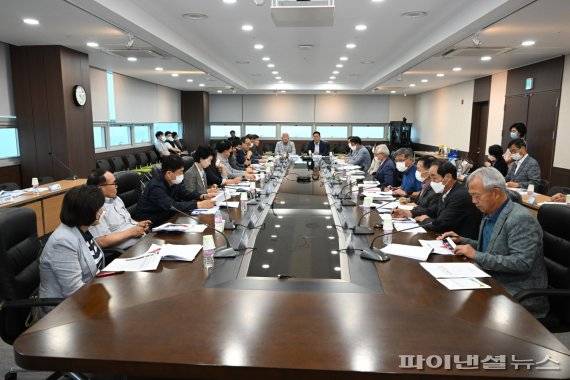 제7대 양주시장직 인수위원회 30일 활동 결과보고회 개최. 사진제공=제7대 양주시장직 인수위원회