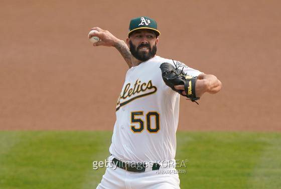 대만 프로야구에서 선수 생활의 말년을 보내게 된 마이크 파이어스. 게티이미지