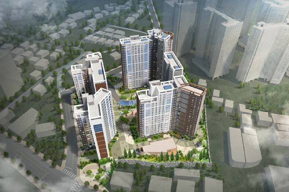 울산 신천동 공동주택 조감도. [사진=반도건설]