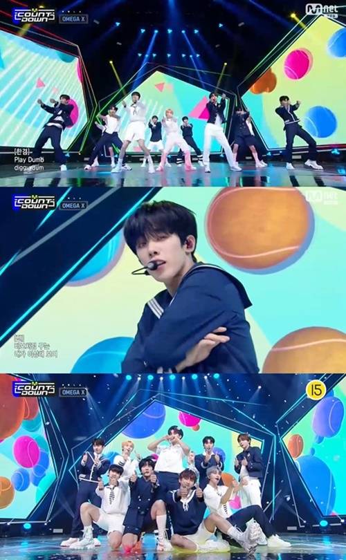 ‘엠카운트다운’ 오메가엑스 사진=Mnet ‘엠카운트다운’ 캡처