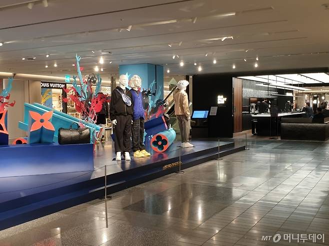 롯데백화점 본점 5층 남성 해외패션관 전경 /사진=이재은 기자