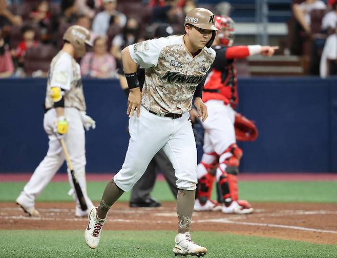 키움 내야수 전병우. 연합뉴스