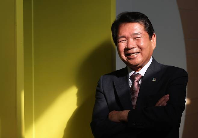 신임 신경호 강원도교육감 [촬영 양지웅]