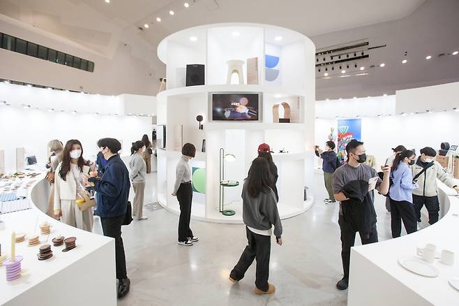 2021 DDP디자인페어 전시장 전경 [서울디자인재단 제공. 재판매 및 DB 금지]