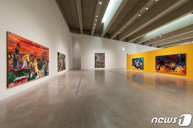 독일 작가 다니엘 리히터 개인전 전시전경© 뉴스1