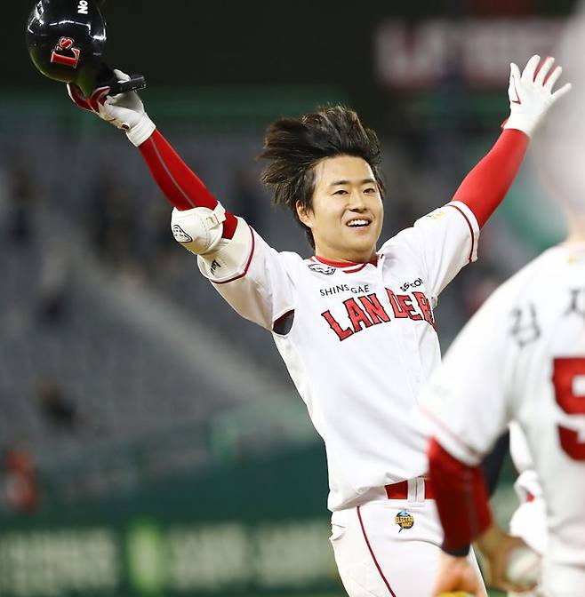 끝내기 승리를 거둔 SSG. ⓒ SSG 랜더스