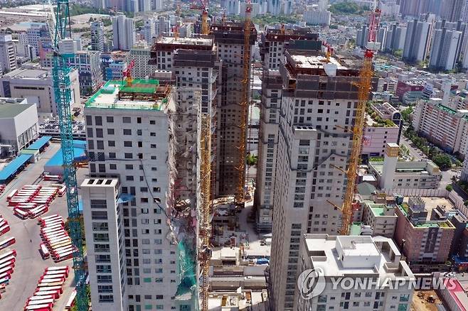 '붕괴사고' 광주 화정아이파크 전면 철거 결정 [연합뉴스 자료사진]