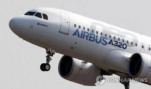 에어버스 A320 항공기 [로이터 연합뉴스 자료사진. 재판매 및 DB 금지]