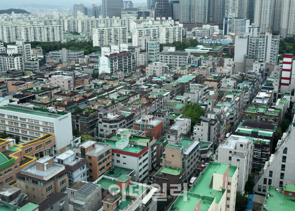 [이데일리 김태형 기자] 서울 양천구 신정동 빌라 밀집 지역.