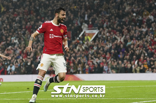 맨체스터 유나이티드 공격형 미드필더 브루노 페르난데스. 사진｜뉴시스/AP