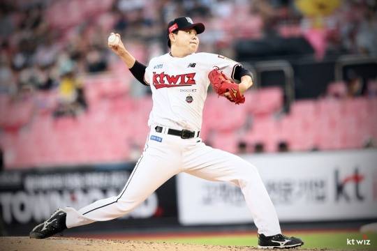 토종 투수로 첫 10승 고지에 오른 소형준[kt 위즈 자료사진]