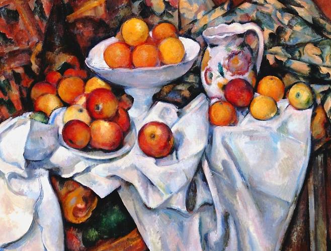 폴 세잔, 사과와 오렌지, 1895~1900