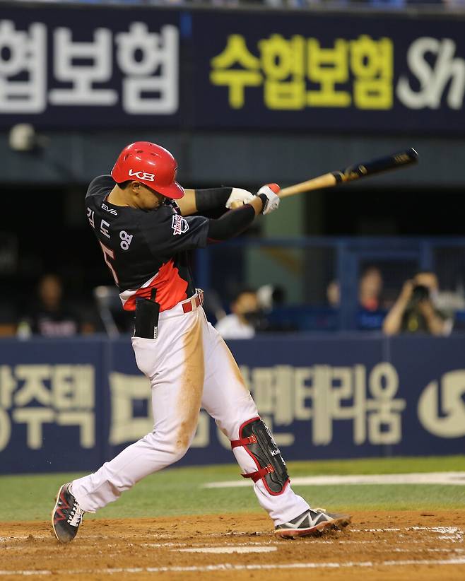 ▲ 7월 들어 맹타를 터뜨리며 팀 공격을 이끌고 있는 KIA 김도영 ⓒKIA타이거즈