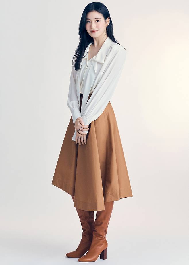 쿠팡플레이 오리지널 드라마 ‘안나’에서 이현주 역을 연기한 배우 정은채. 사진 키이스트