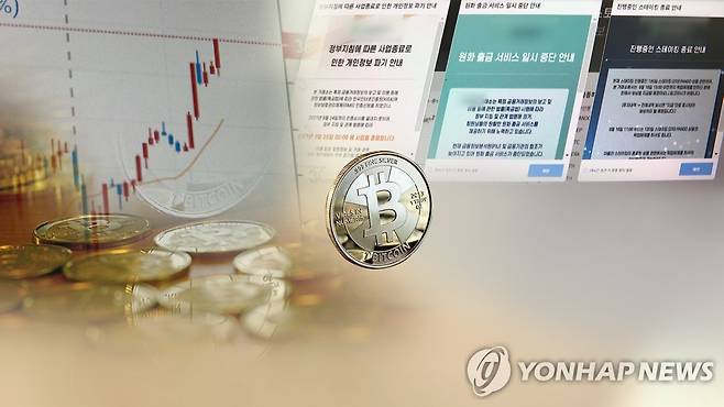 가상자산시장(CG) [연합뉴스TV 제공]