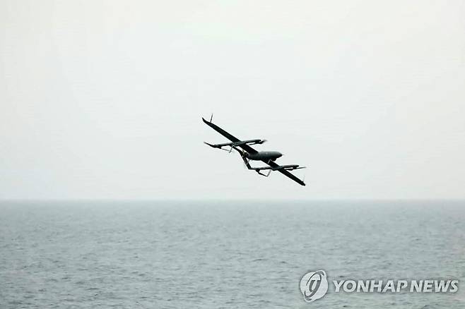 이란의 무장 무인기  [AFP 연합뉴스 자료사진. DB 및 재판매 금지]