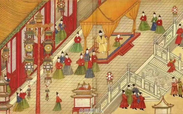 중국 바이두 캡처. 힌 중국 네티즌이 16일 중국 포털 사이트 바이두를 통해 명나라 시대 의상을 프랑스 명품 브랜드 디올서 표정했다며 가져온 그림이다. 바이두 캡처