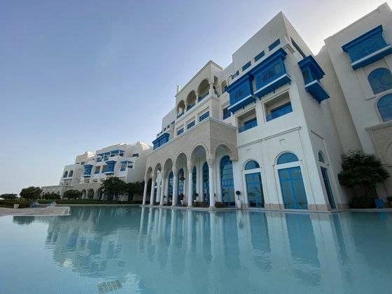 벨기에의 베이스 캠프로 선정된 힐튼 살와 호텔의 전경. 훈련은 물론 놀이 시설까지 갖췄다. [로이터=연합뉴스]