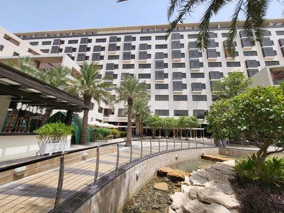 브라질의 베이스 캠프인 더 웨스틴 호텔. 경기장 접근성을 최우선으로 고려한 선택이다. [로이터=연합뉴스]