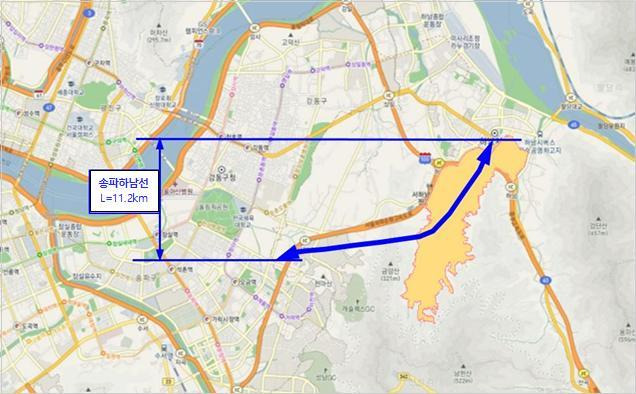 송파하남선 노선도(사진 제공=국토부) *재판매 및 DB 금지