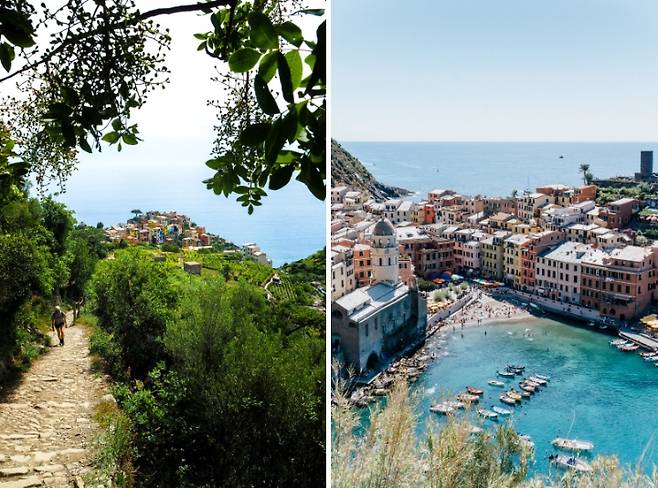 친퀘테레는 이탈리아 북서배 해안가 다섯 마을을 통칭하는 말이다. [출처:Unsplash]