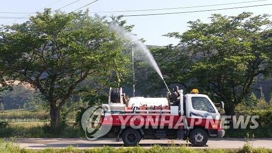 가로수 약제살포 [경남도 제공] ※사진은 기사와 직접 관련 없습니다.