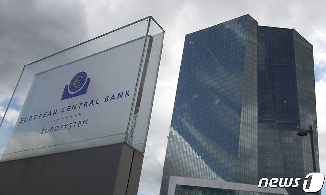 ECB 본부 건물 © AFP=뉴스1