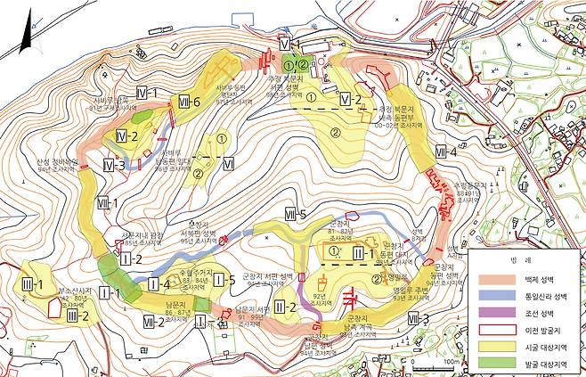 부여군 부소산성 발굴 기본계획. (부여군 제공)© 뉴스1