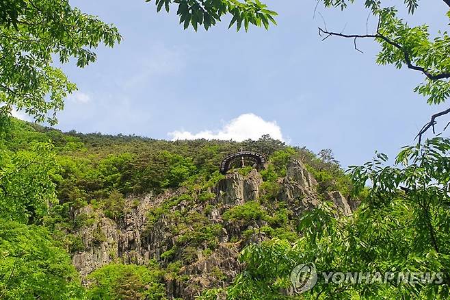 내연산 소금강전망대 [촬영 손대성]