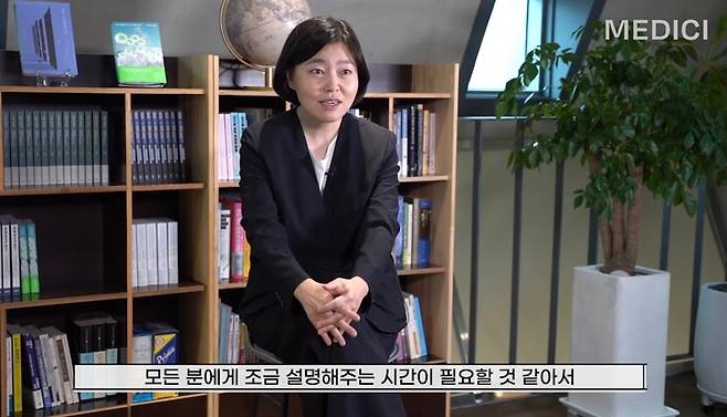 [서울=뉴시스] 메디치미디어 유튜브 출연한 임은정 대구지검 부장검사 (사진 =메디이치미디어 유튜브 캡처)  *재판매 및 DB 금지 *재판매 및 DB 금지